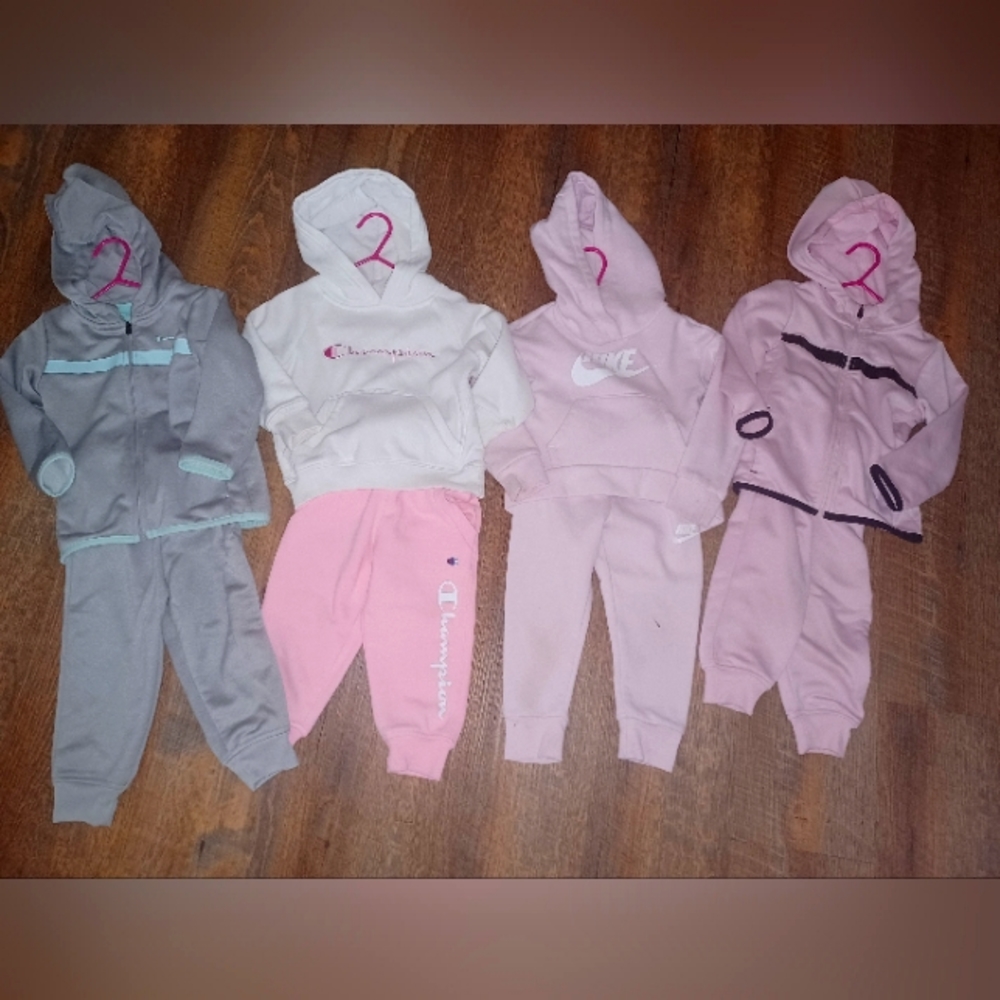 4pc Sweatsuit Bundle 2T